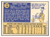 1970 Topps Baseball #290 Rod Carew Twins EX 444063