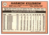 1969 Topps Baseball #375 Harmon Killebrew Twins EX 444070