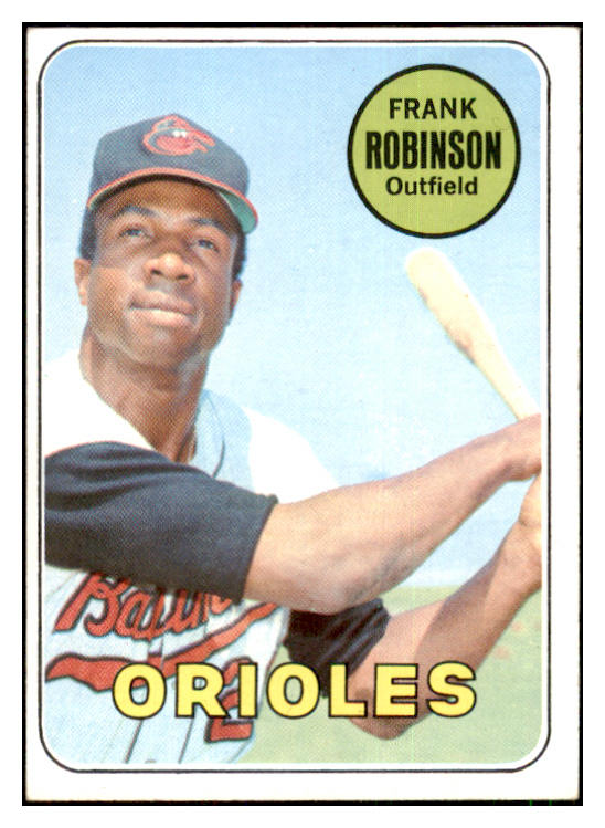 1969 Topps Baseball #250 Frank Robinson Orioles EX+/EX-MT 444075