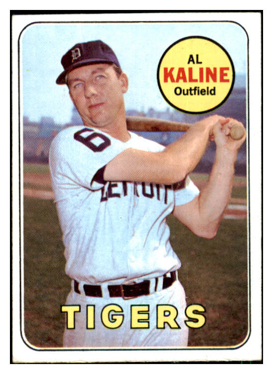 1969 Topps Baseball #410 Al Kaline Tigers EX 444080