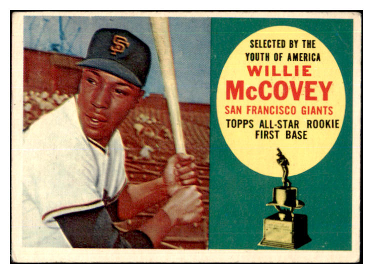 1960 Topps Baseball #316 Willie McCovey Giants VG-EX 444110