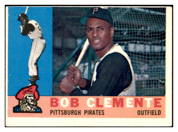 1960 Topps Baseball #326 Roberto Clemente Pirates VG-EX 444111
