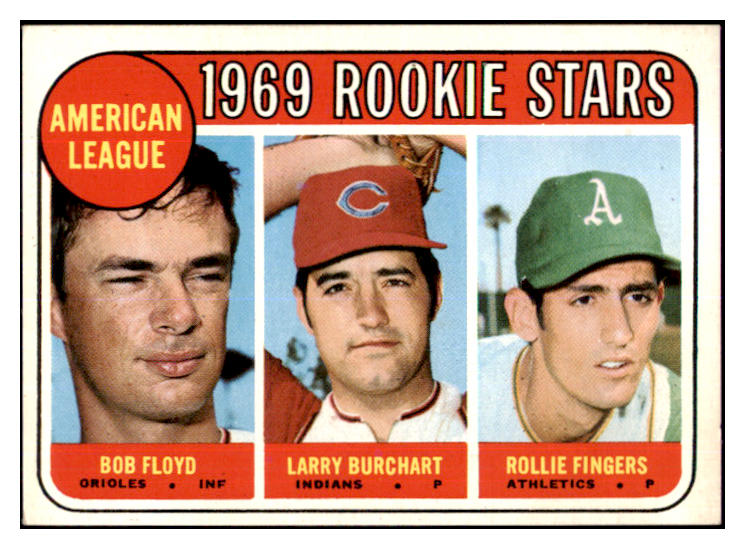 1969 Topps Baseball #597 Rollie Fingers A's EX-MT 444124