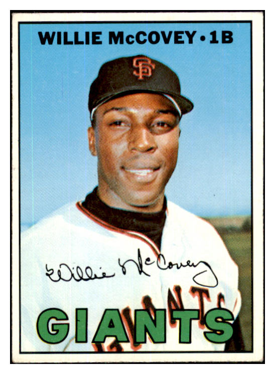 1967 Topps Baseball #480 Willie McCovey Giants EX-MT 444134