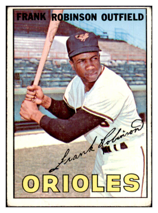 1967 Topps Baseball #100 Frank Robinson Orioles VG-EX 444137