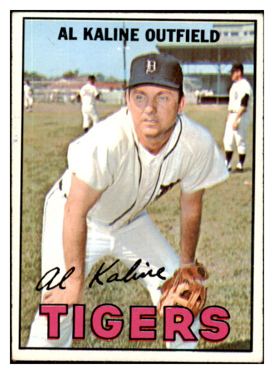 1967 Topps Baseball #030 Al Kaline Tigers EX+/EX-MT 444139