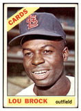 1966 Topps Baseball #125 Lou Brock Cardinals VG 444141