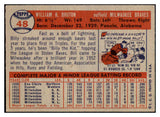 1957 Topps Baseball #048 Bill Bruton Braves EX-MT 444168