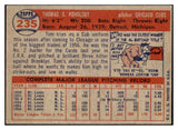 1957 Topps Baseball #235 Tom Poholsky Cubs EX-MT 444197