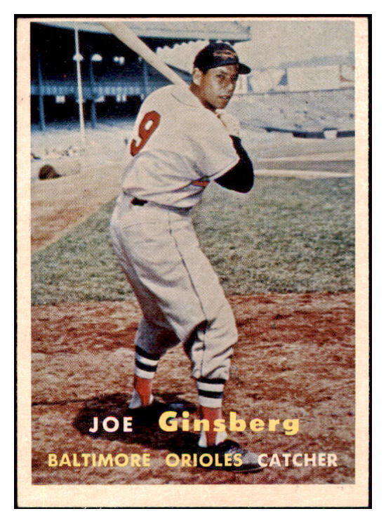 1957 Topps Baseball #236 Joe Ginsberg Orioles EX-MT 444198