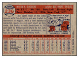 1957 Topps Baseball #236 Joe Ginsberg Orioles EX-MT 444198