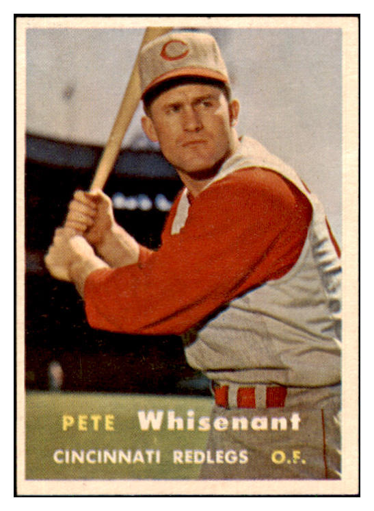1957 Topps Baseball #373 Pete Whisenant Reds EX-MT 444220