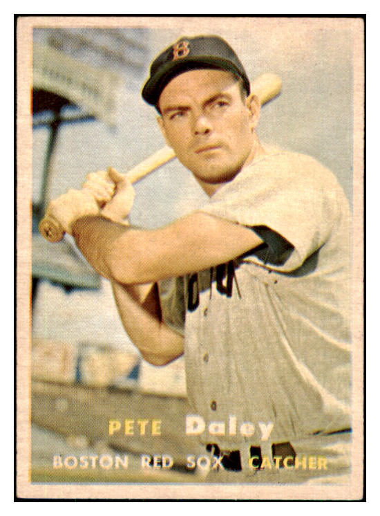1957 Topps Baseball #388 Pete Daley Red Sox EX-MT 444228