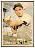 1957 Topps Baseball #388 Pete Daley Red Sox EX-MT 444228