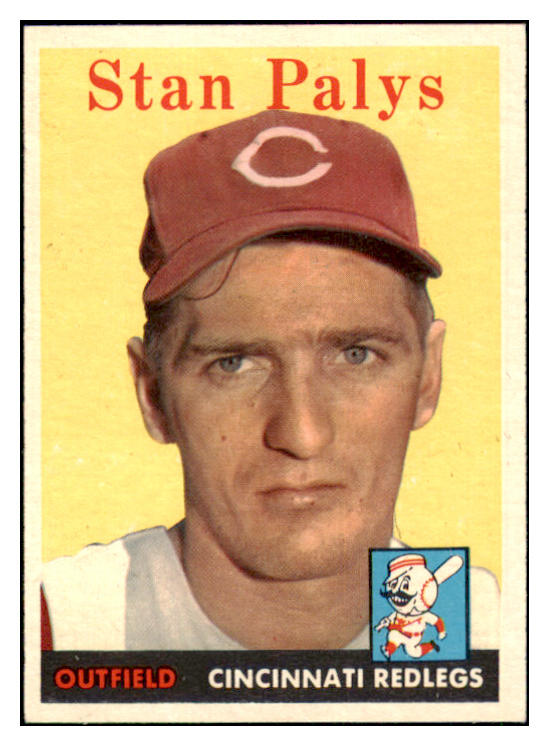 1958 Topps Baseball #126 Stan Palys Reds NR-MT 444279