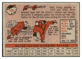 1958 Topps Baseball #196 Mike Garcia Indians NR-MT 444305