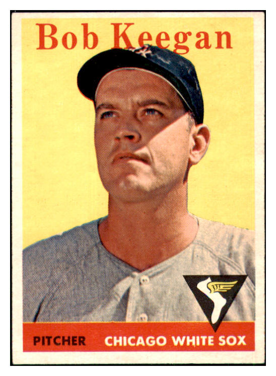 1958 Topps Baseball #200 Bob Keegan White Sox NR-MT 444308