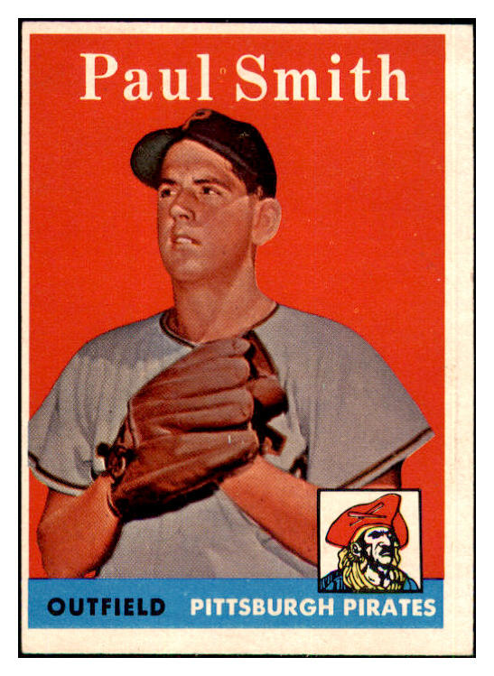 1958 Topps Baseball #269 Paul Smith Pirates NR-MT 444343