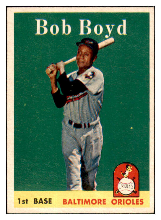1958 Topps Baseball #279 Bob Boyd Orioles NR-MT 444347