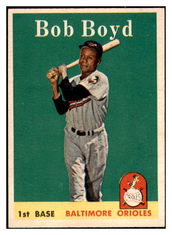 1958 Topps Baseball #279 Bob Boyd Orioles NR-MT 444348