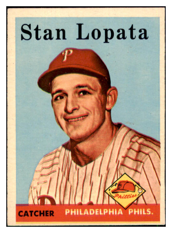 1958 Topps Baseball #353 Stan Lopata Phillies NR-MT 444375
