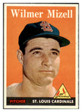 1958 Topps Baseball #385 Wilmer Mizell Cardinals NR-MT 444398