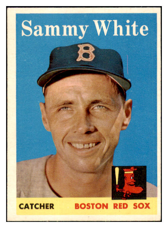 1958 Topps Baseball #414 Sammy White Red Sox NR-MT 444415