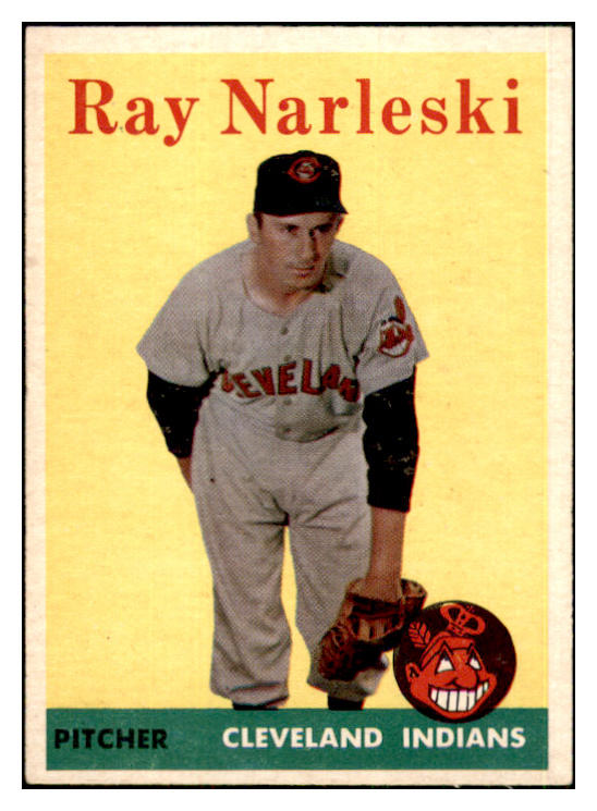 1958 Topps Baseball #439 Ray Narleski Indians NR-MT 444429