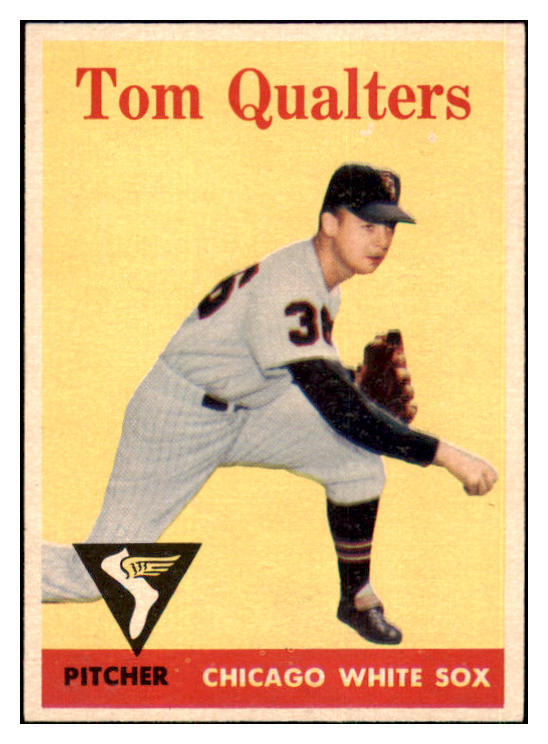 1958 Topps Baseball #453 Tom Qualters White Sox NR-MT 444437