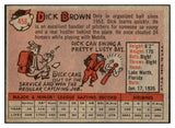 1958 Topps Baseball #456 Dick Brown Indians NR-MT 444439