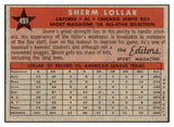 1958 Topps Baseball #491 Sherm Lollar A.S. White Sox NR-MT 444454