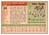 1955 Topps Baseball #060 Dean Stone Senators NR-MT 444463