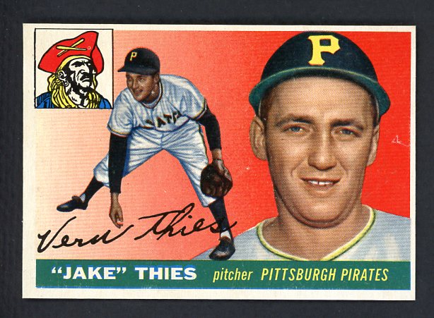 1955 Topps Baseball #012 Jake Thies Pirates EX-MT 444479