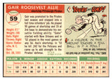 1955 Topps Baseball #059 Gair Allie Pirates EX-MT 444487
