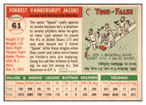 1955 Topps Baseball #061 Spook Jacobs A's EX-MT 444488