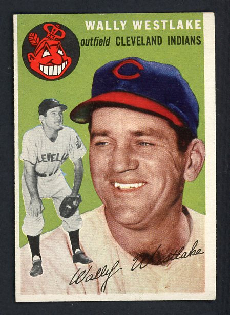 1954 Topps Baseball #092 Wally Westlake Indians EX-MT 444520
