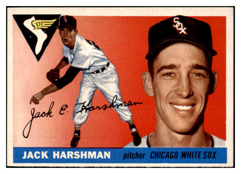 1955 Topps Baseball #104 Jack Harshman White Sox NR-MT 444568