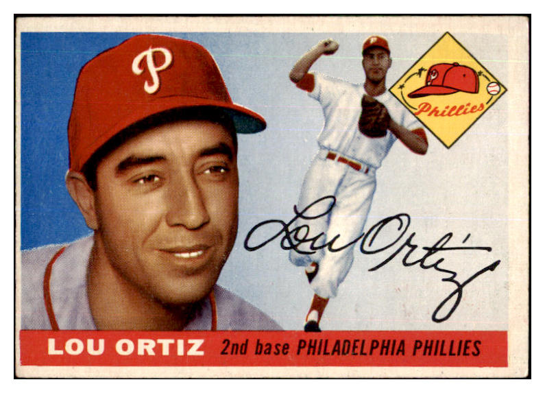 1955 Topps Baseball #114 Lou Ortiz Phillies EX-MT 444590