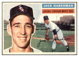 1956 Topps Baseball #029 Jack Harshman White Sox NR-MT White 444602