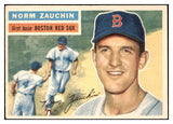 1956 Topps Baseball #089 Norm Zauchin Red Sox EX-MT White 444695