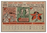 1956 Topps Baseball #144 Leroy Powell White Sox EX-MT Gray 444712