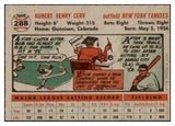 1956 Topps Baseball #288 Bob Cerv Yankees EX+/EX-MT 444885