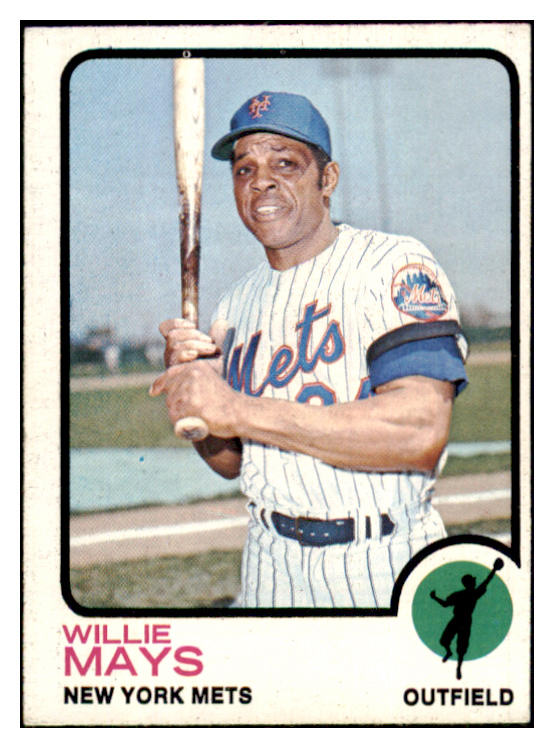 1973 Topps Baseball #305 Willie Mays Mets EX-MT 444946