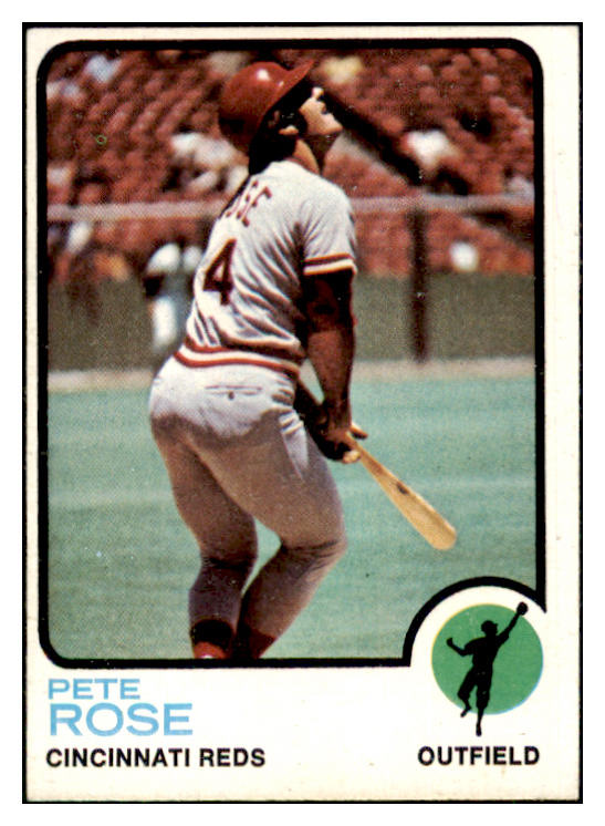 1973 Topps Baseball #130 Pete Rose Reds EX+/EX-MT 444949