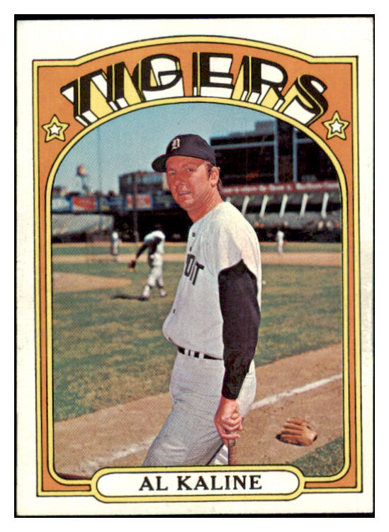 1972 Topps Baseball #600 Al Kaline Tigers EX-MT 444954