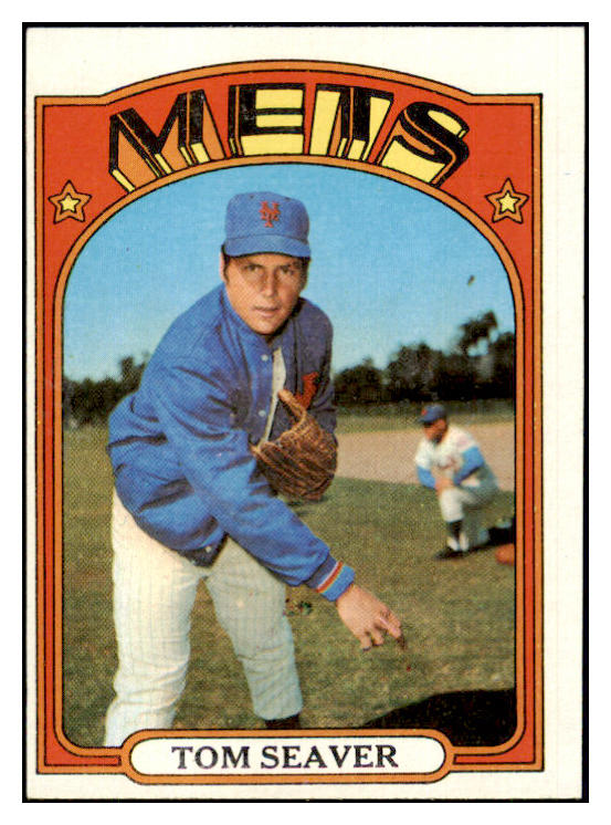 1972 Topps Baseball #445 Tom Seaver Mets NR-MT oc 444956