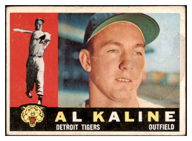 1960 Topps Baseball #050 Al Kaline Tigers VG-EX 444957