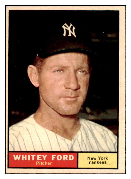 1961 Topps Baseball #160 Whitey Ford Yankees EX-MT 444964