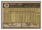 1961 Topps Baseball #160 Whitey Ford Yankees EX-MT 444964