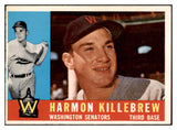 1960 Topps Baseball #210 Harmon Killebrew Senators EX-MT 445012